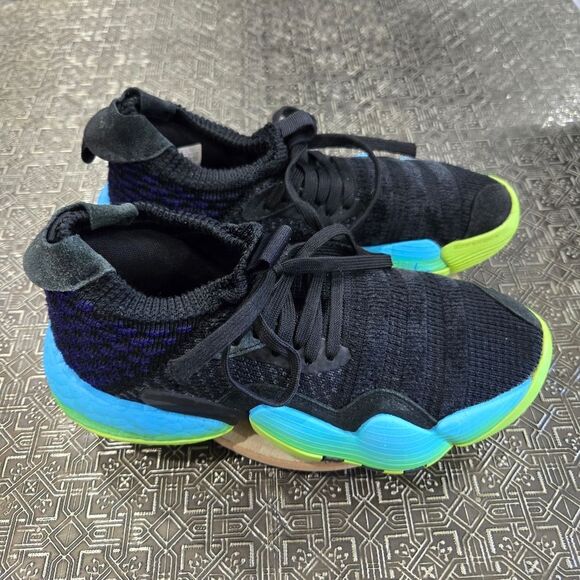 🐢 Adidas Trae Young 2 Trae-TL Solar Green Basketball Shoes Size 4 - Picture 15 of 15